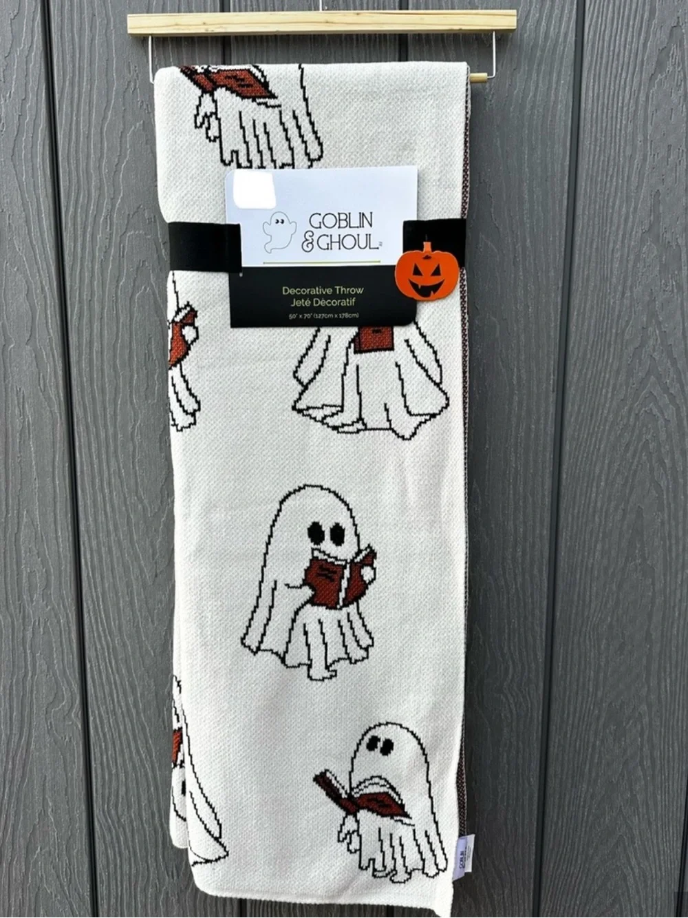 ISO Ghosts reading books blanket